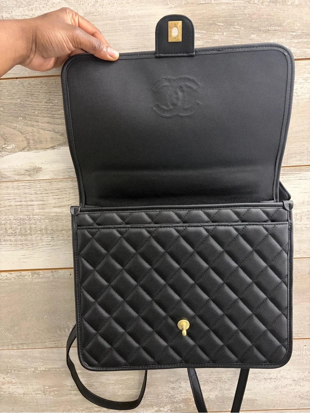 Quilted School Memory Backpack